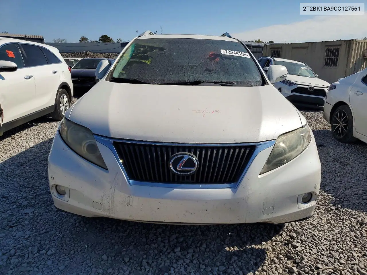 2012 LEXUS RX VIN 2T2BK1BA9CC127561 — фото 5