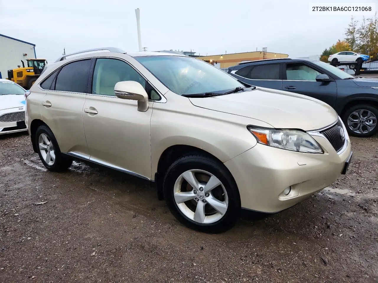 2012 LEXUS RX VIN 2T2BK1BA6CC121068 — фото 4
