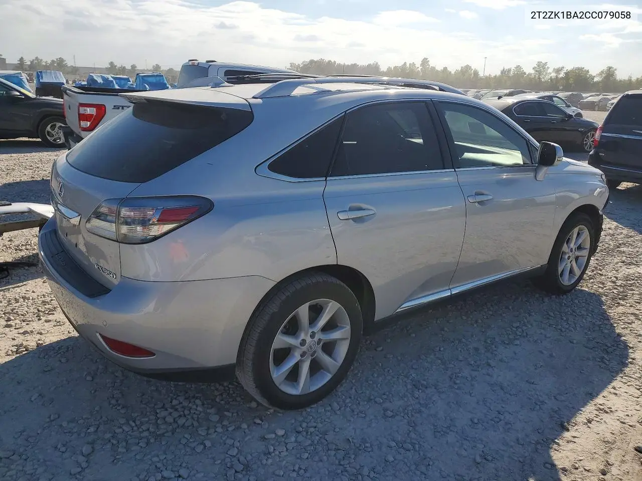 2012 LEXUS RX VIN 2T2ZK1BA2CC079058 — фото 3