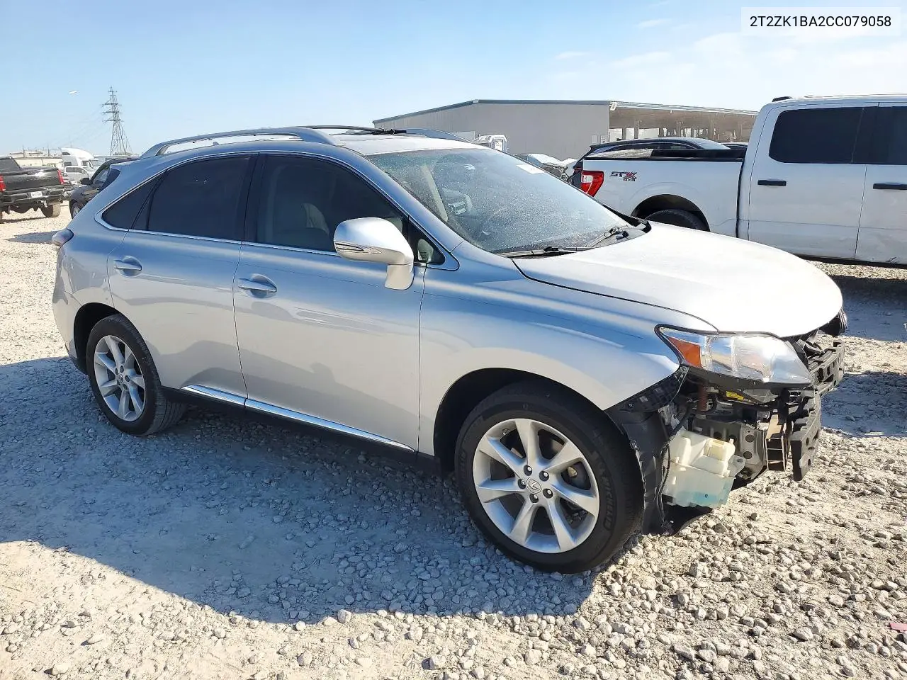 2012 LEXUS RX VIN 2T2ZK1BA2CC079058 — фото 4