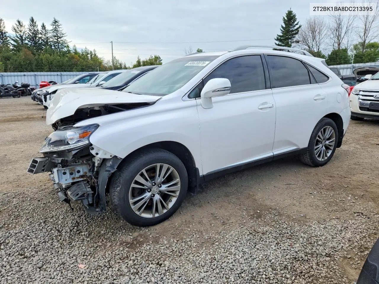 LEXUS RX 2013, VIN 2T2BK1BA8DC213395