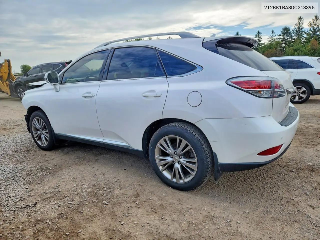 2013 LEXUS RX VIN 2T2BK1BA8DC213395 — фото 2