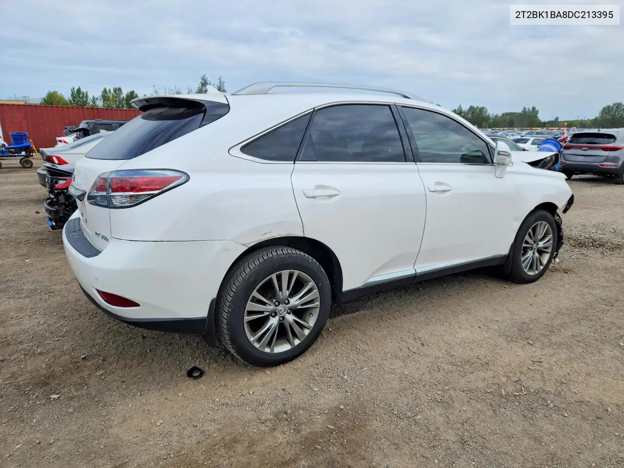 2013 LEXUS RX VIN 2T2BK1BA8DC213395 — фото 3