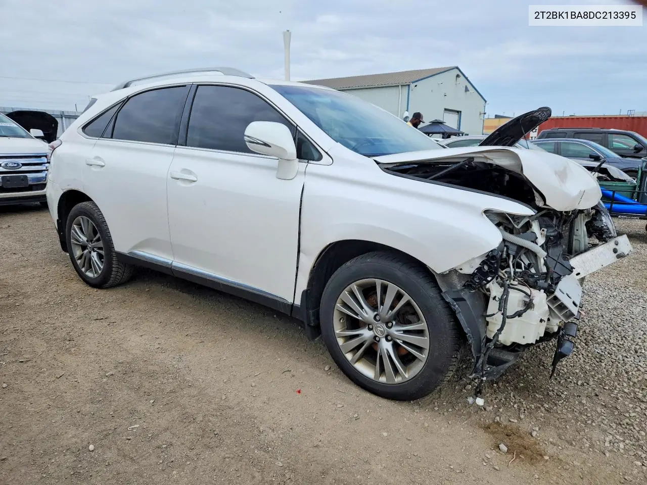 2013 LEXUS RX VIN 2T2BK1BA8DC213395 — фото 4