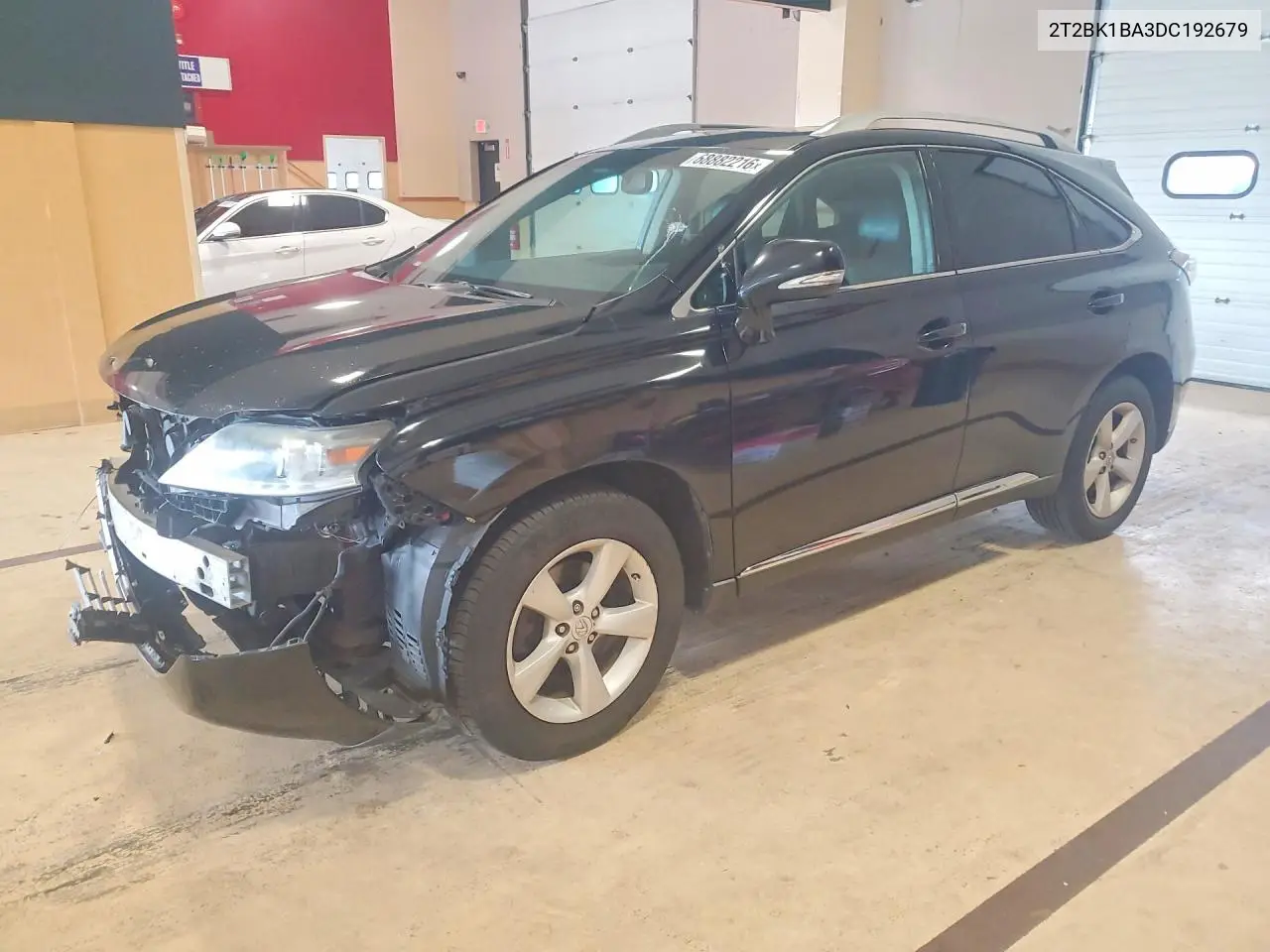 LEXUS RX 2013, VIN 2T2BK1BA3DC192679