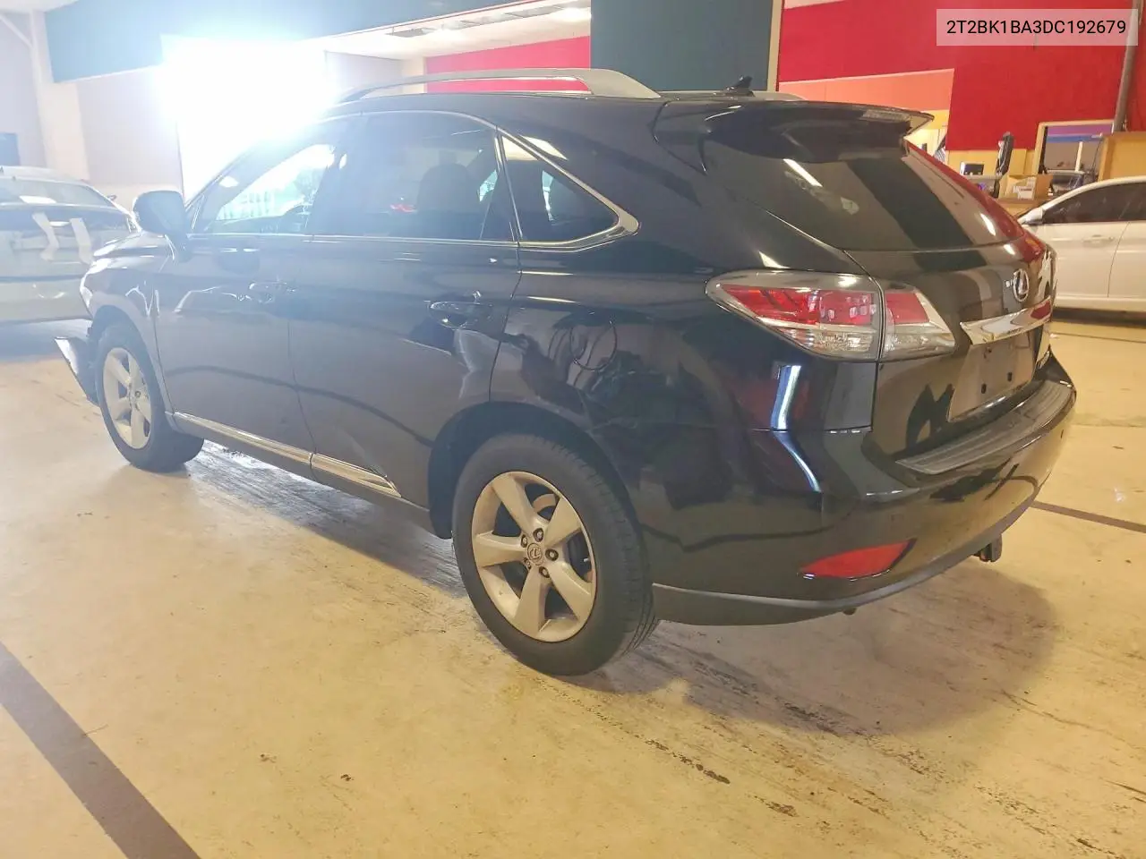 2013 LEXUS RX VIN 2T2BK1BA3DC192679 — фото 2