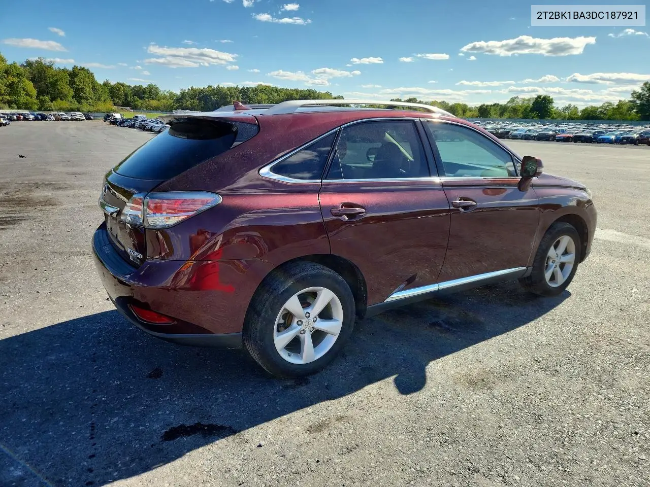 2013 LEXUS RX VIN 2T2BK1BA3DC187921 — фото 3