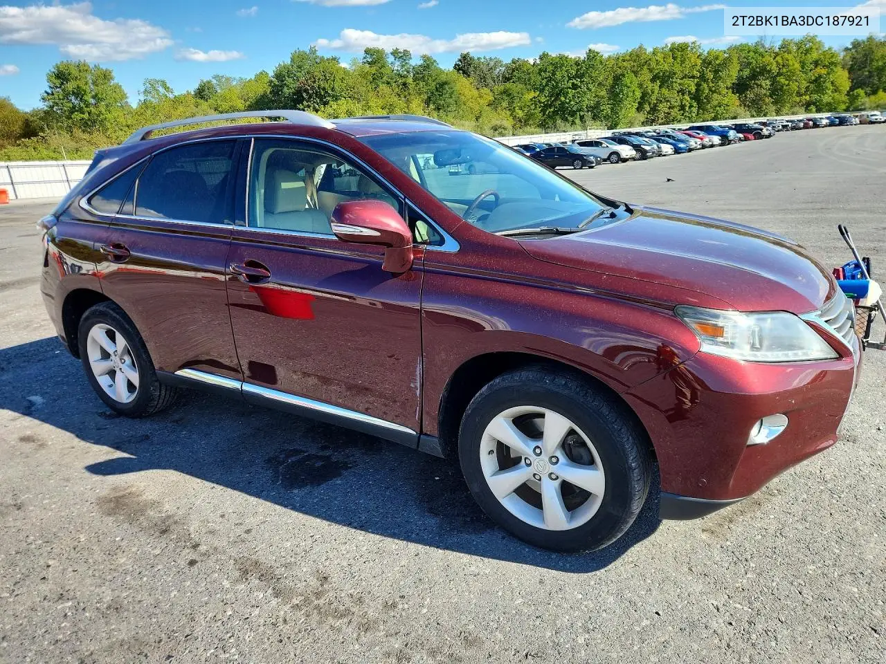 2013 LEXUS RX VIN 2T2BK1BA3DC187921 — фото 4