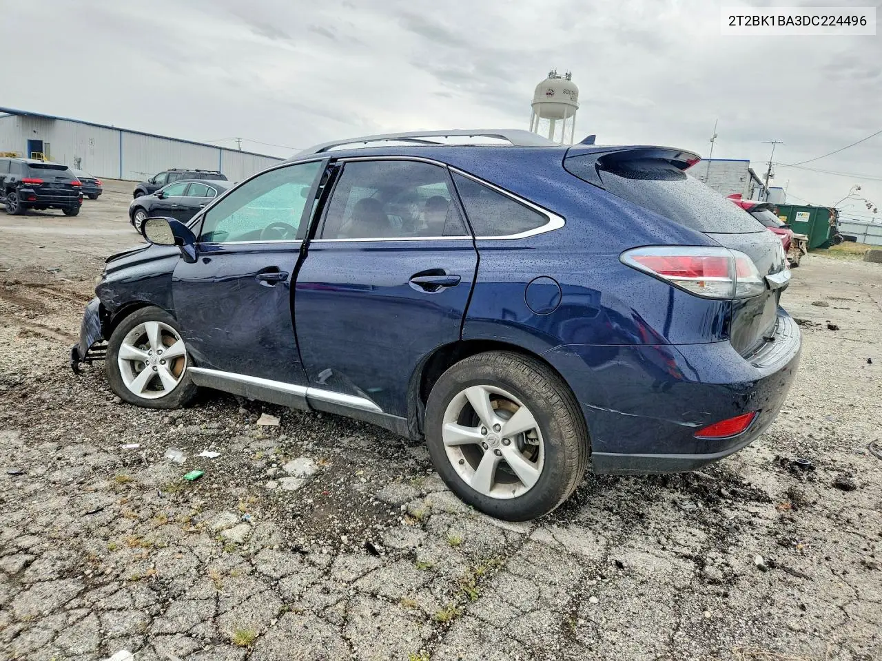 2013 LEXUS RX VIN 2T2BK1BA3DC224496 — фото 2