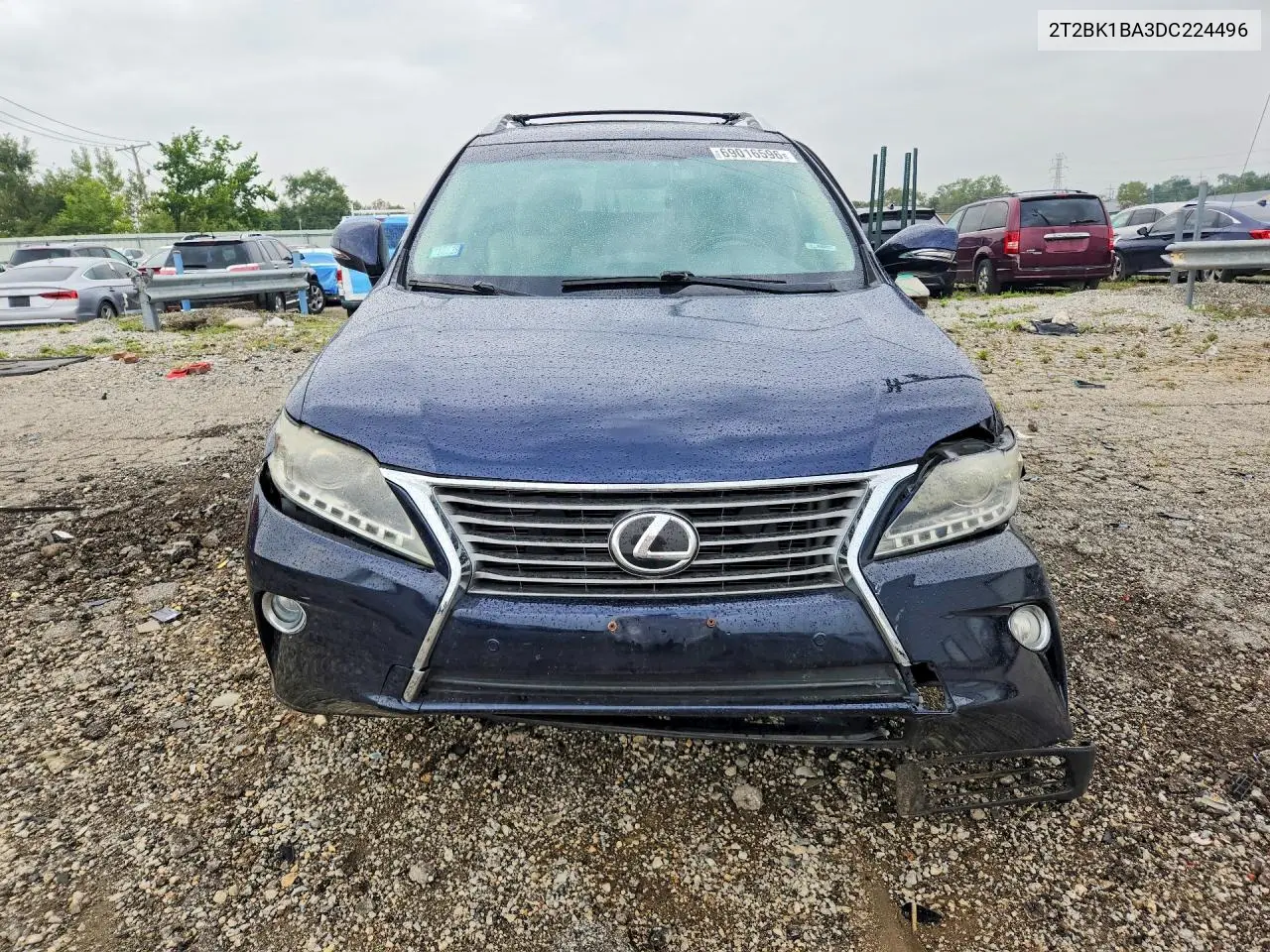 2013 LEXUS RX VIN 2T2BK1BA3DC224496 — фото 5