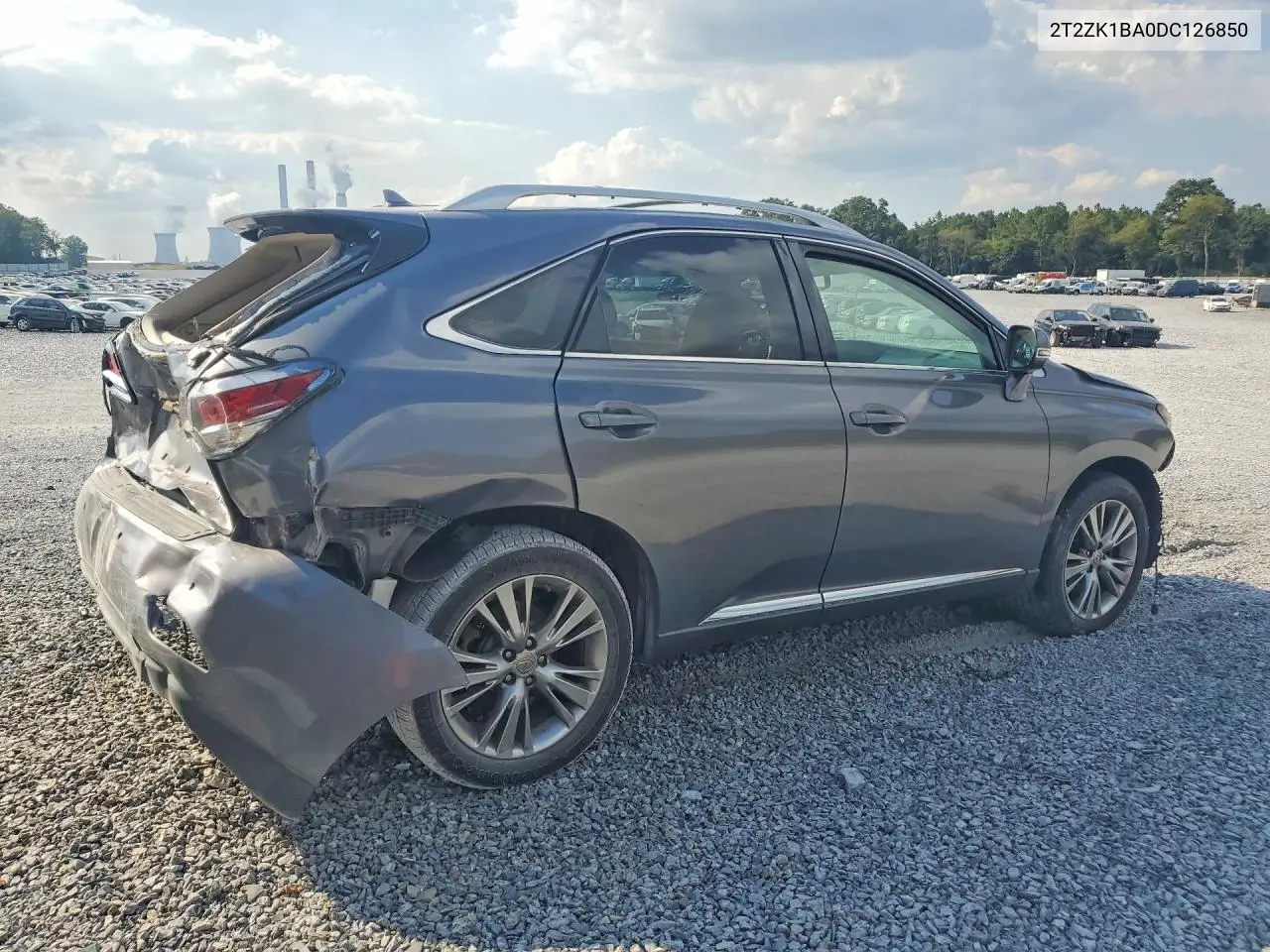 2013 LEXUS RX VIN 2T2ZK1BA0DC126850 — фото 3