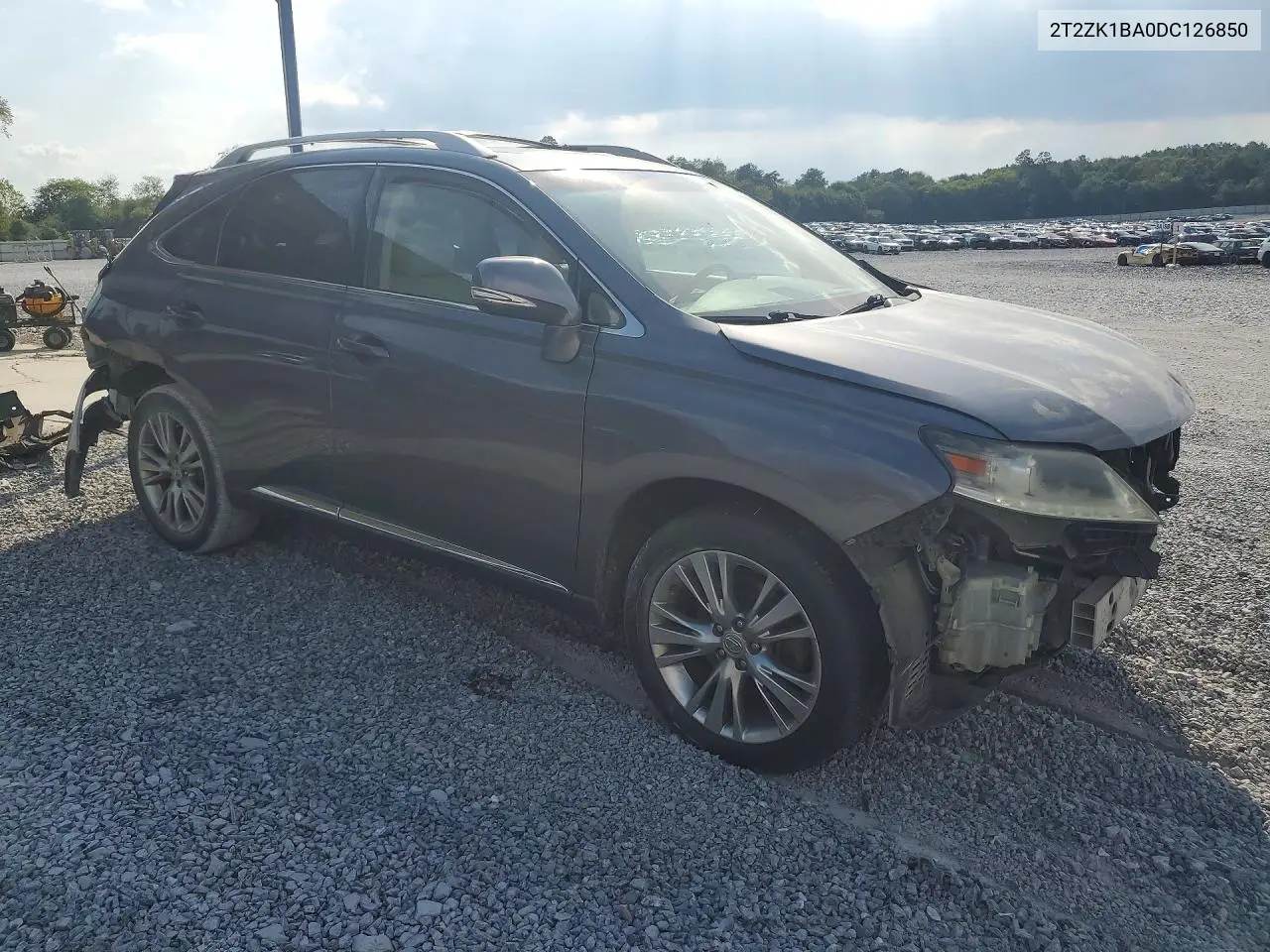 2013 LEXUS RX VIN 2T2ZK1BA0DC126850 — фото 4