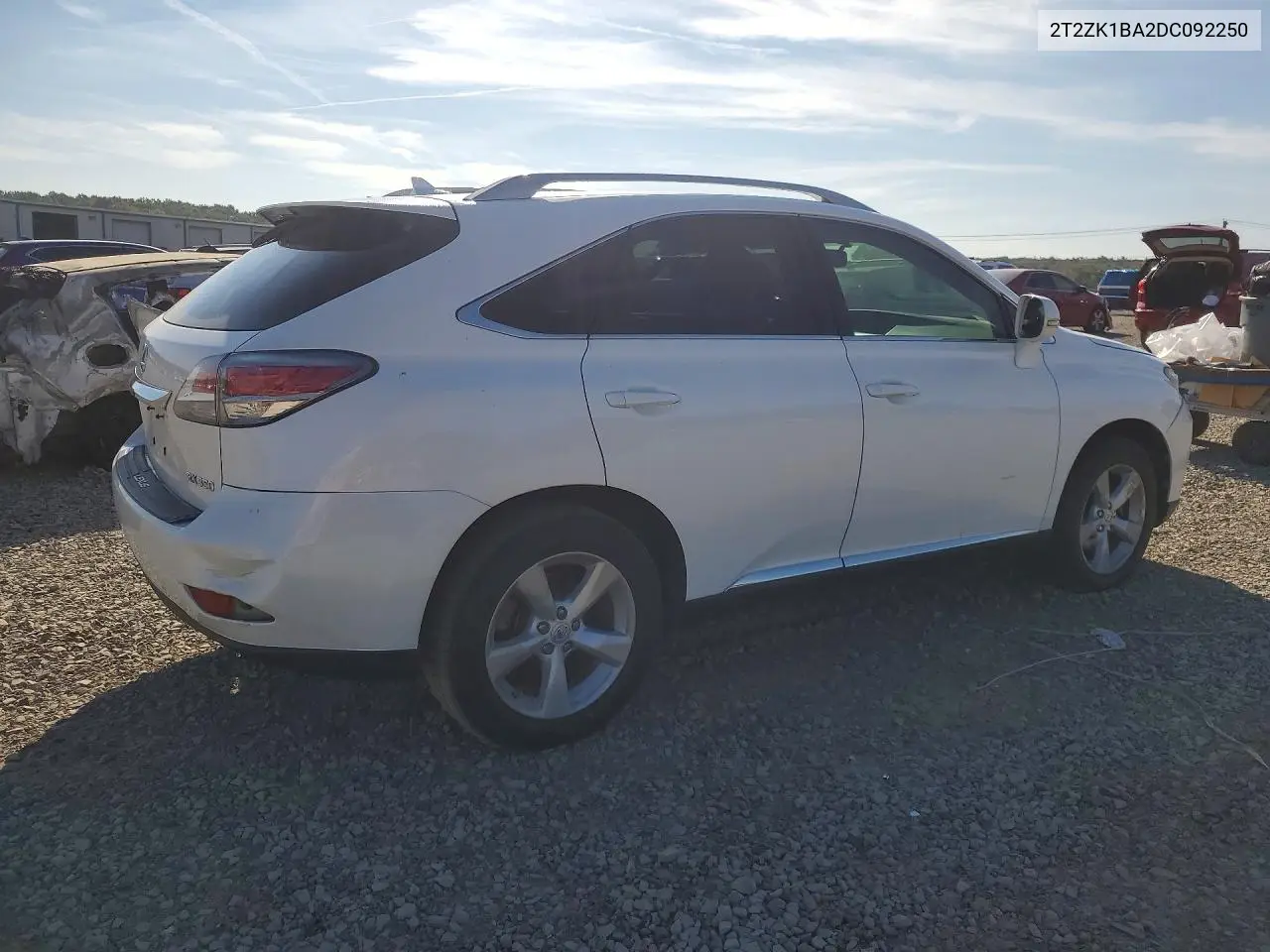 2013 LEXUS RX VIN 2T2ZK1BA2DC092250 — фото 3