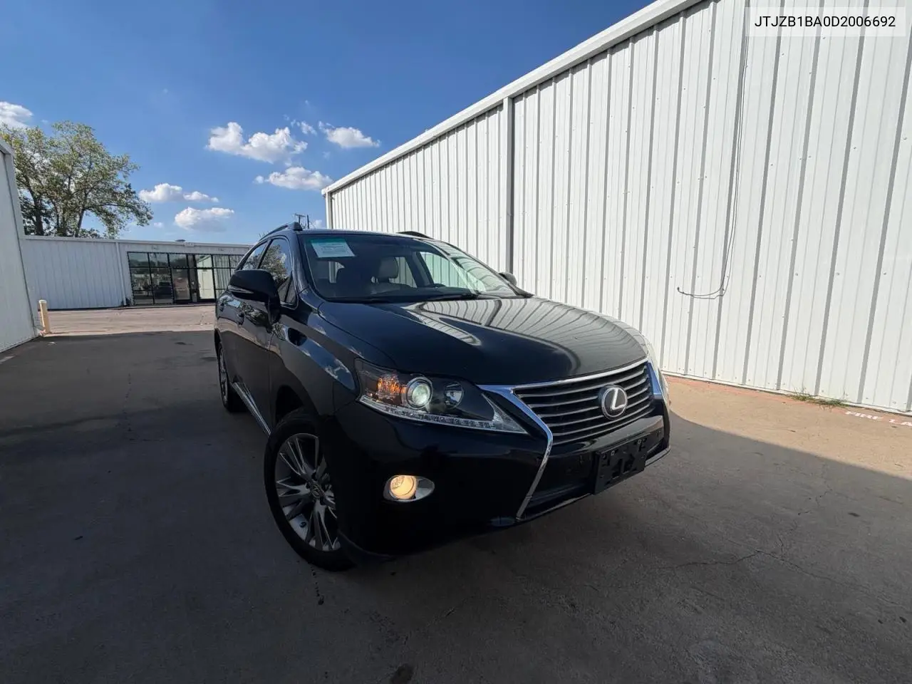 2013 LEXUS RX VIN JTJZB1BA0D2006692 — фото 2