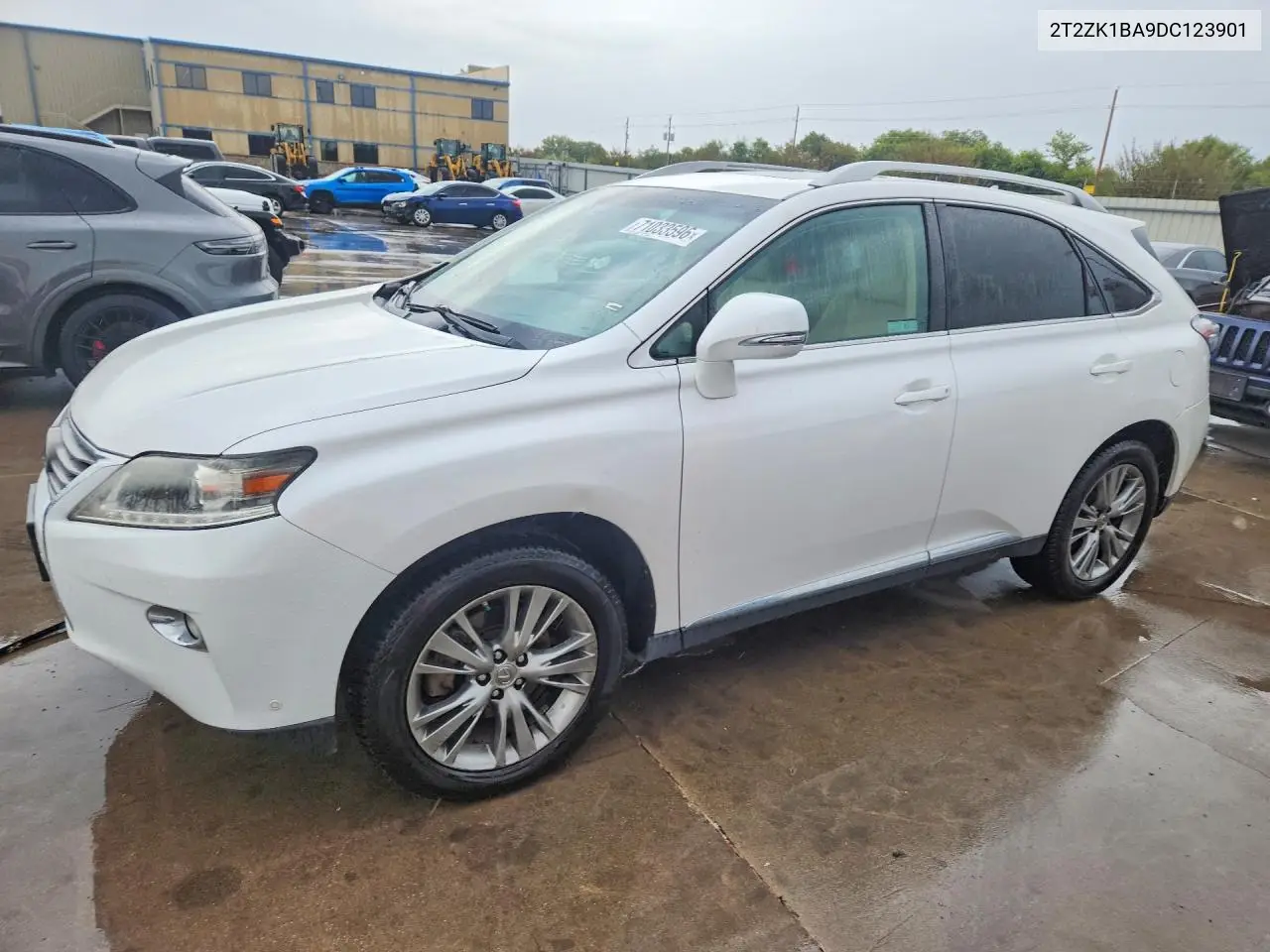 LEXUS RX 2013, VIN 2T2ZK1BA9DC123901
