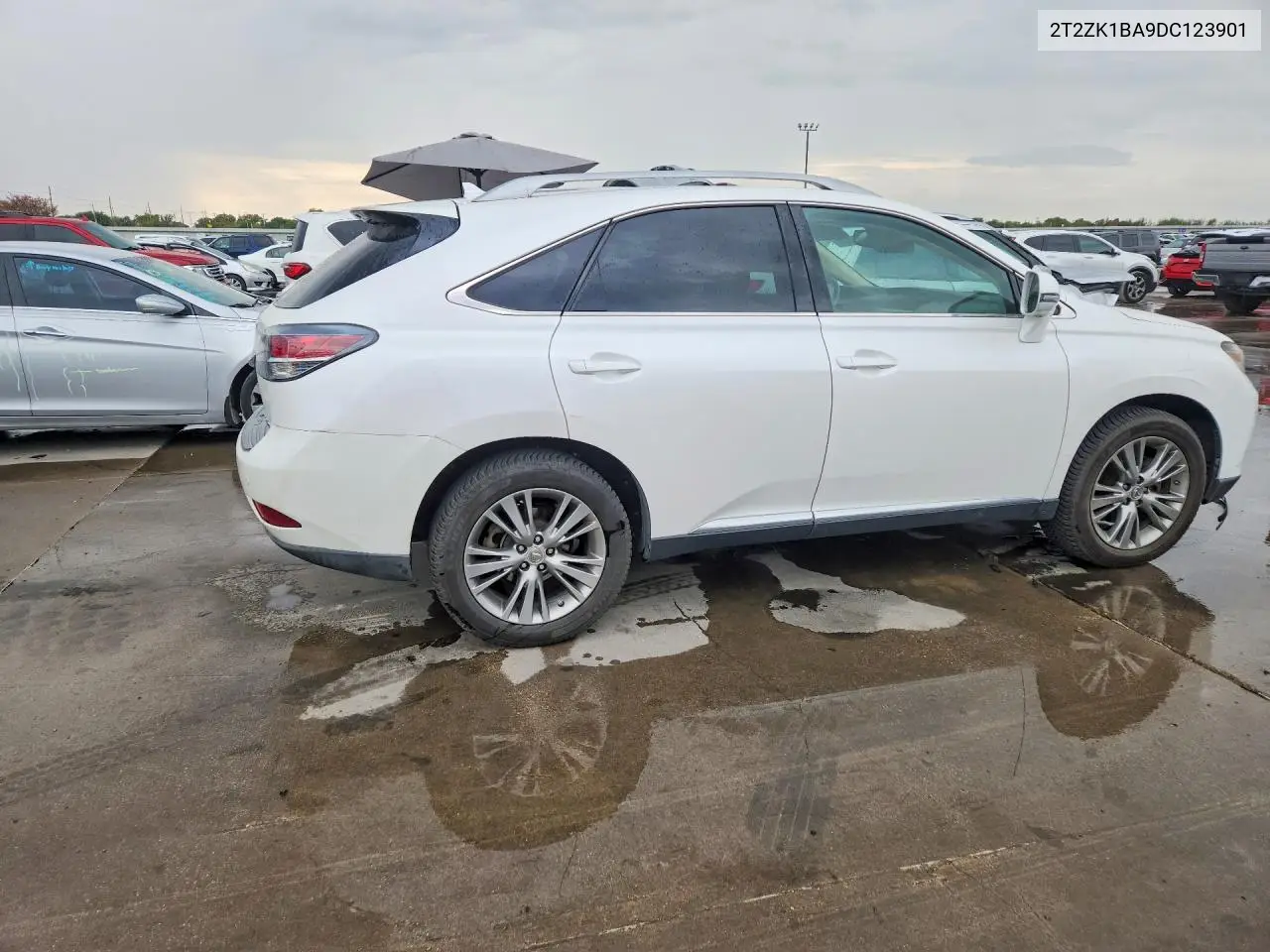 2013 LEXUS RX VIN 2T2ZK1BA9DC123901 — фото 3