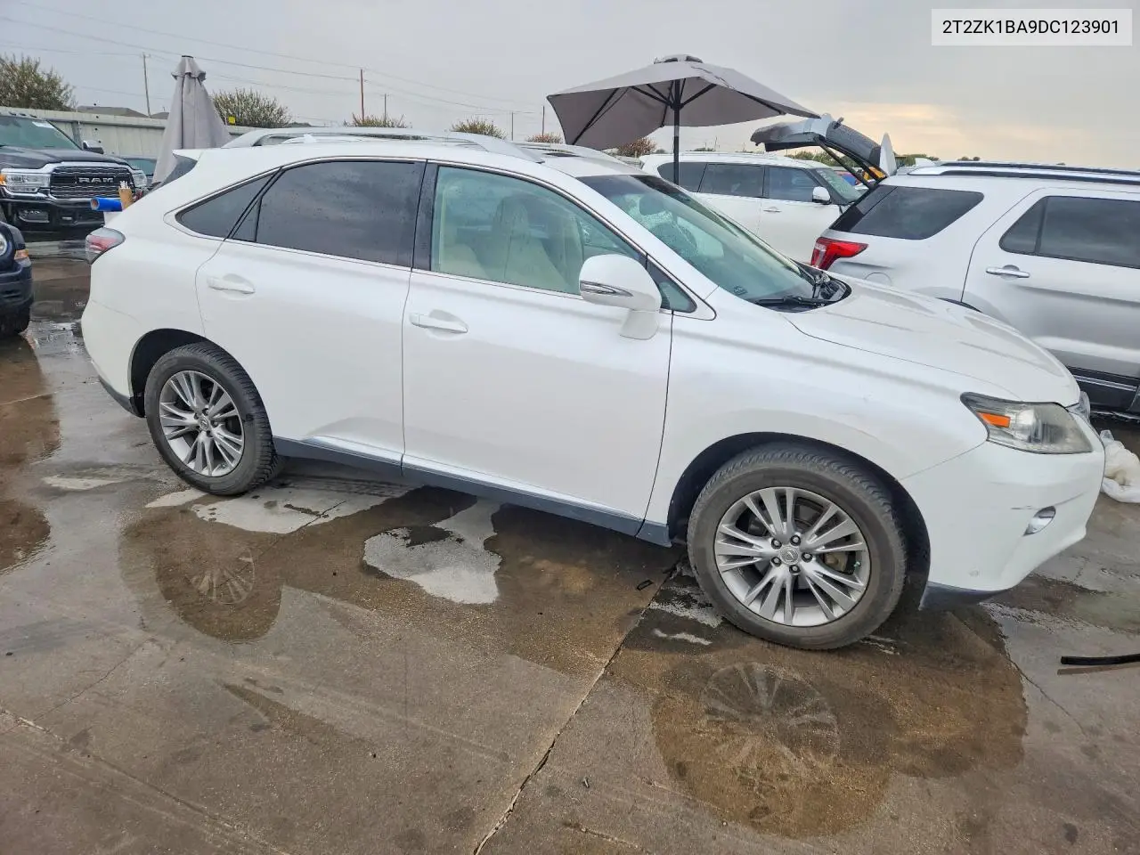 2013 LEXUS RX VIN 2T2ZK1BA9DC123901 — фото 4