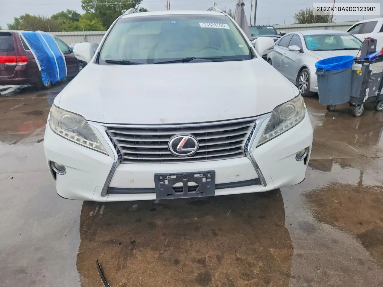2013 LEXUS RX VIN 2T2ZK1BA9DC123901 — фото 5