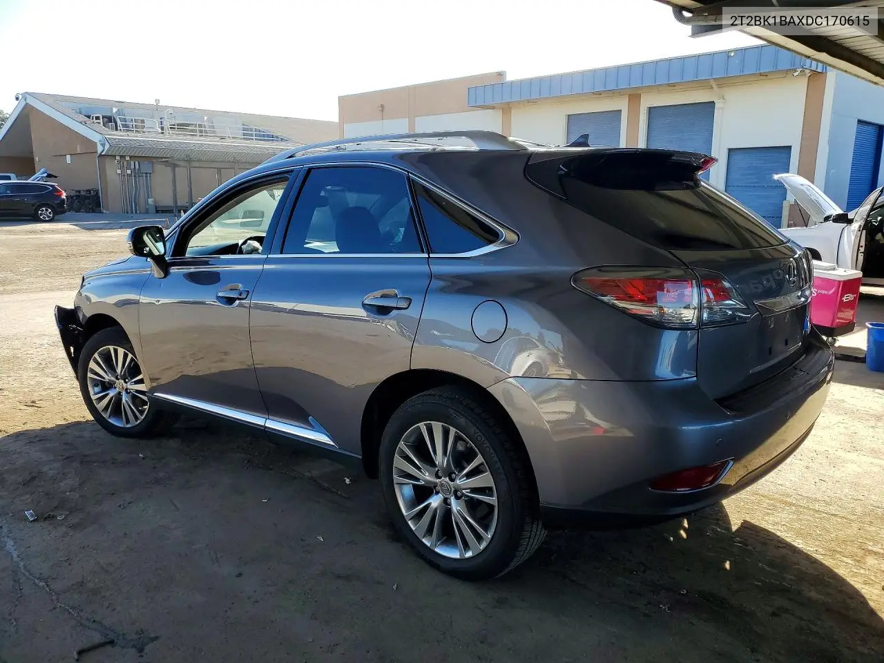 2013 LEXUS RX VIN 2T2BK1BAXDC170615 — фото 2