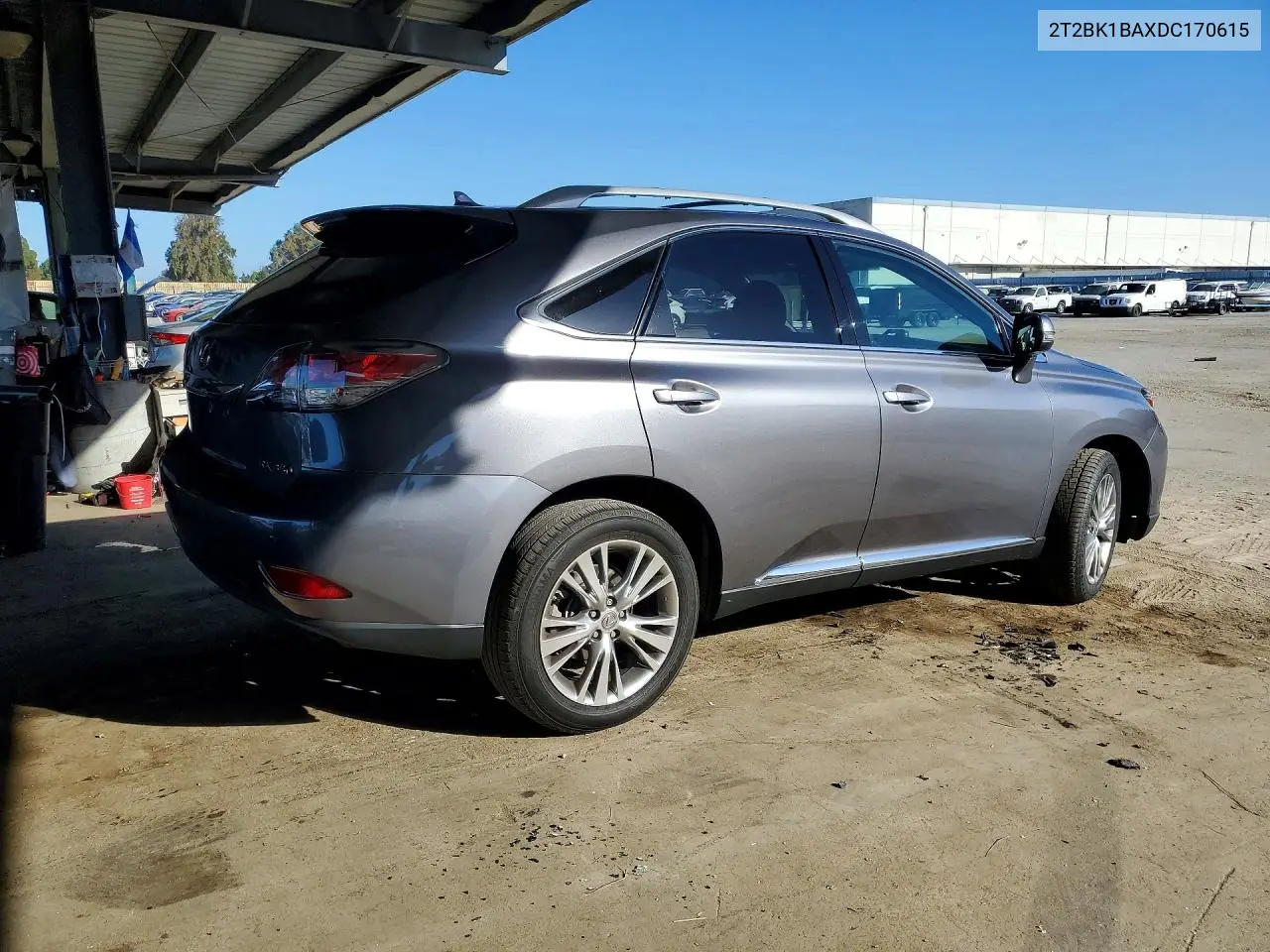 2013 LEXUS RX VIN 2T2BK1BAXDC170615 — фото 3