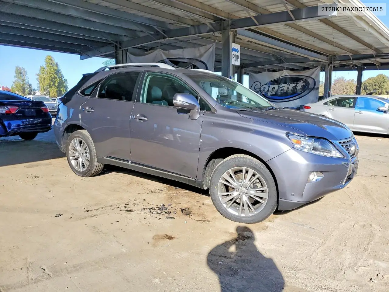 2013 LEXUS RX VIN 2T2BK1BAXDC170615 — фото 4