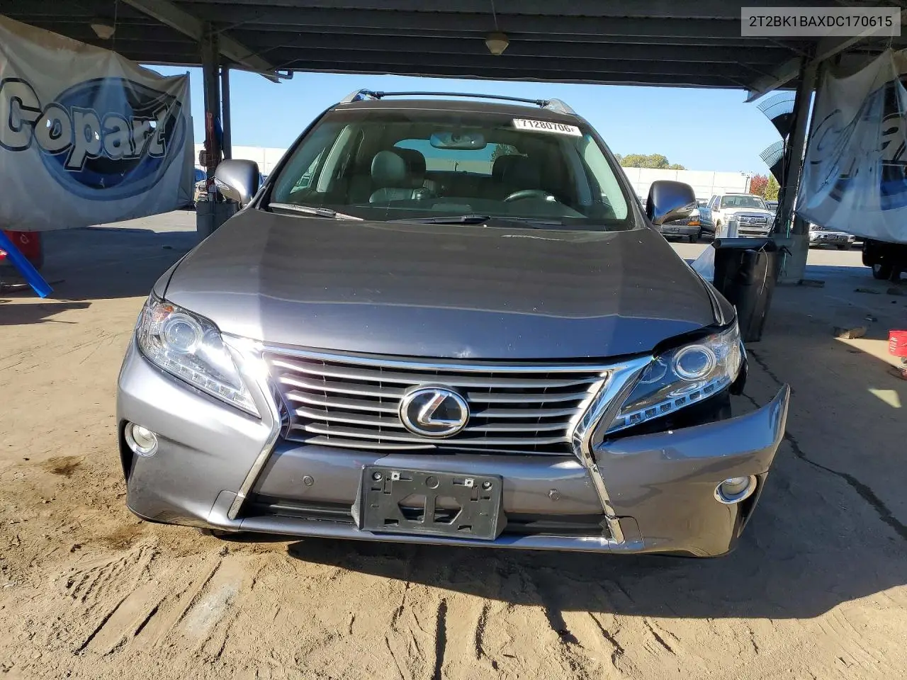 2013 LEXUS RX VIN 2T2BK1BAXDC170615 — фото 5