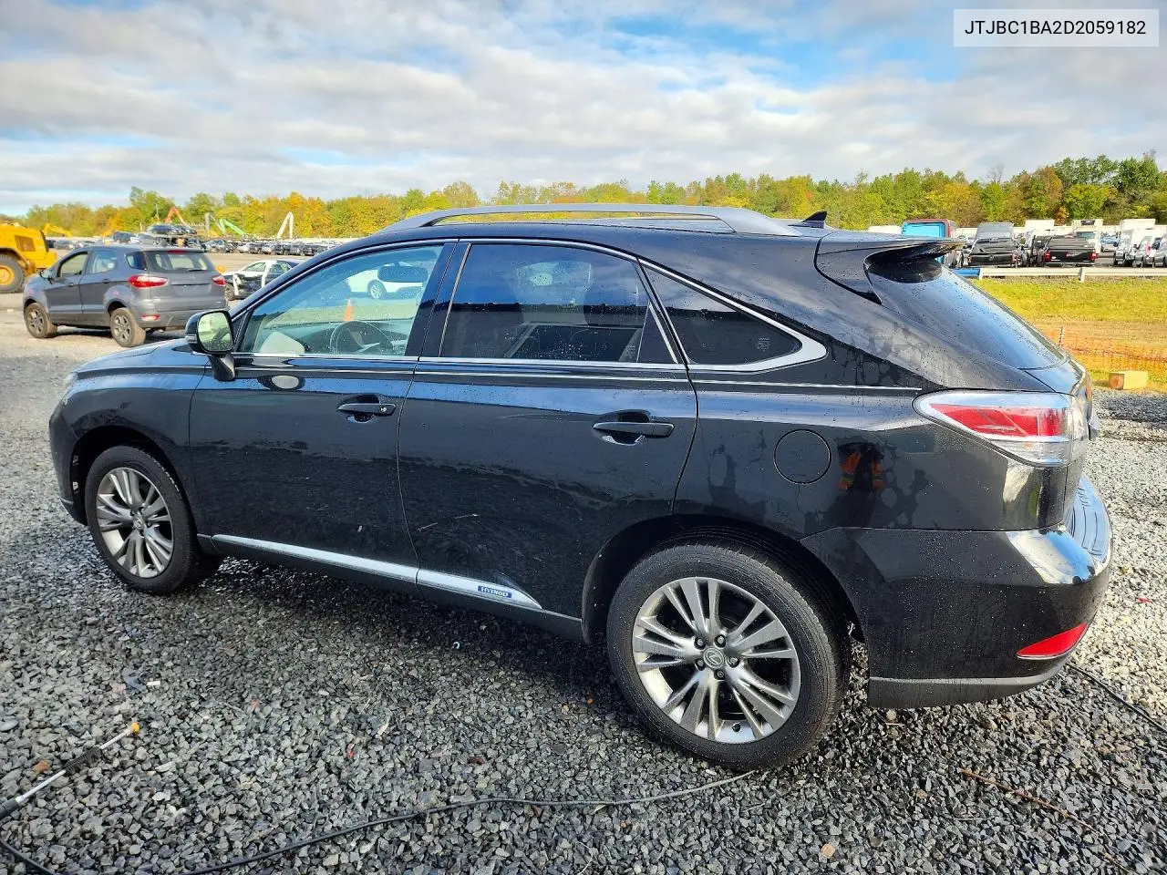 2013 LEXUS RX VIN JTJBC1BA2D2059182 — фото 2