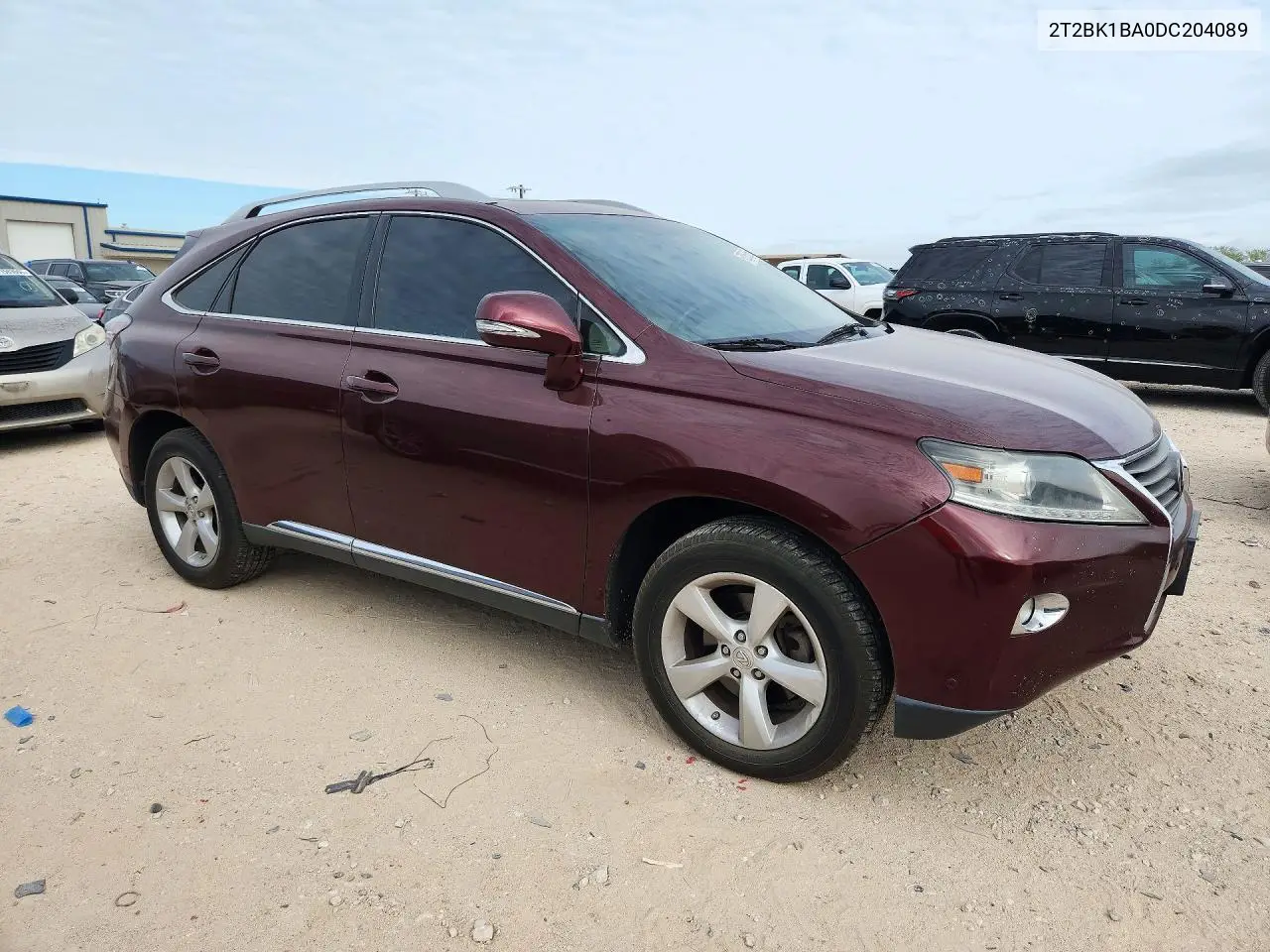 2013 LEXUS RX VIN 2T2BK1BA0DC204089 — фото 4