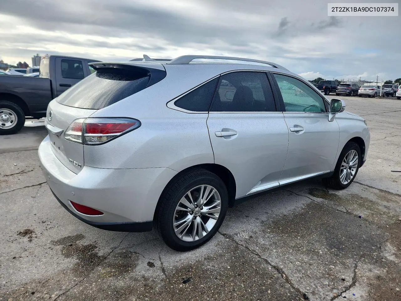 2013 LEXUS RX VIN 2T2ZK1BA9DC107374 — фото 3