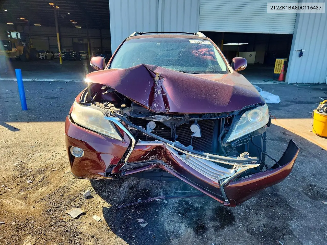 2013 LEXUS RX VIN 2T2ZK1BA8DC116437 — фото 5