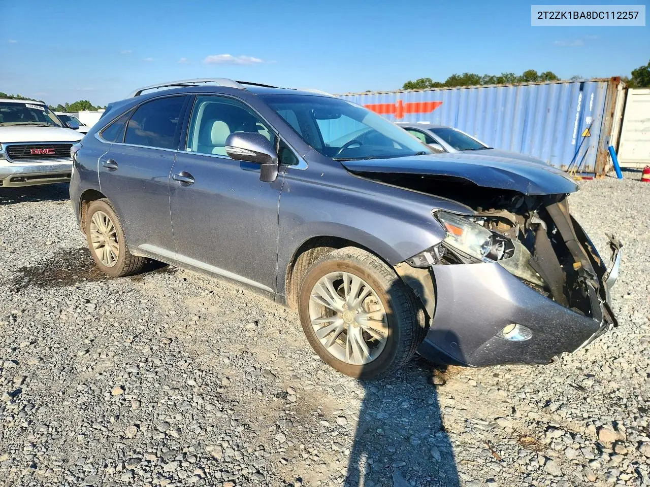 LEXUS RX 2013, VIN 2T2ZK1BA8DC112257
