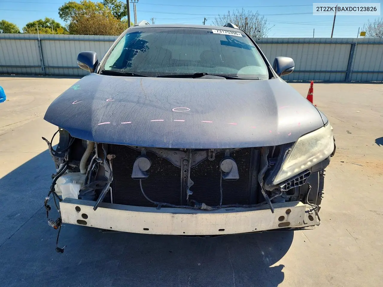 2013 LEXUS RX VIN 2T2ZK1BAXDC123826 — фото 5