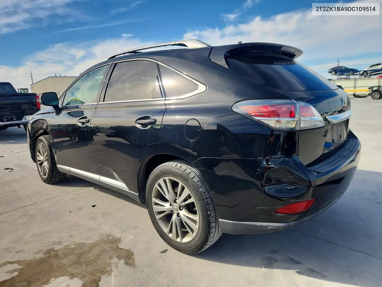 2013 LEXUS RX VIN 2T2ZK1BA9DC109514 — фото 2