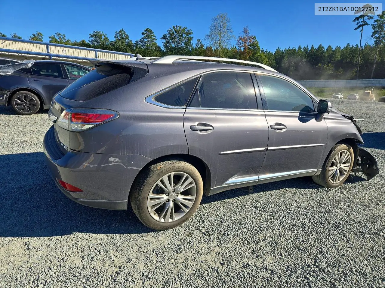 2013 LEXUS RX VIN 2T2ZK1BA1DC127912 — фото 3