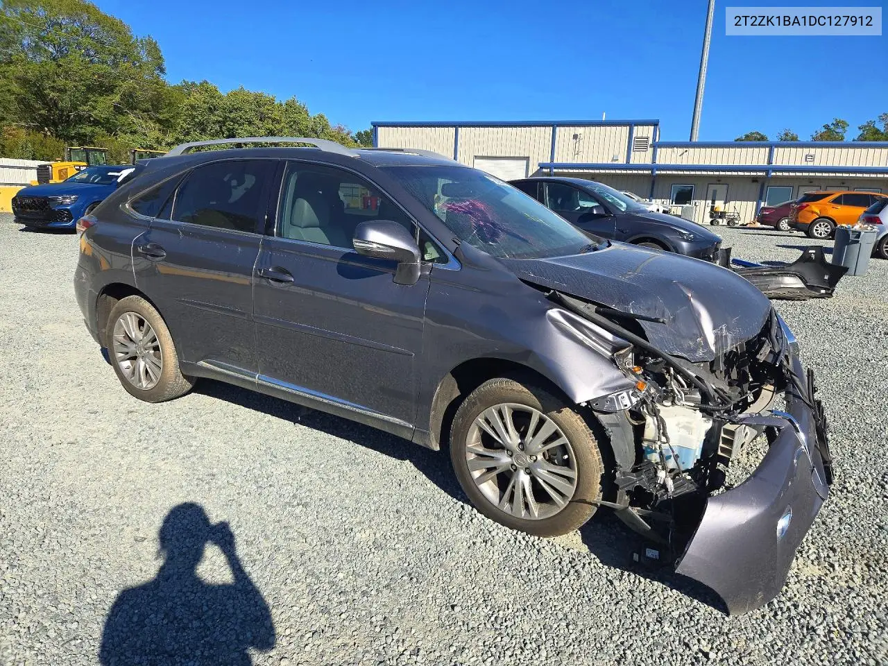 2013 LEXUS RX VIN 2T2ZK1BA1DC127912 — фото 4