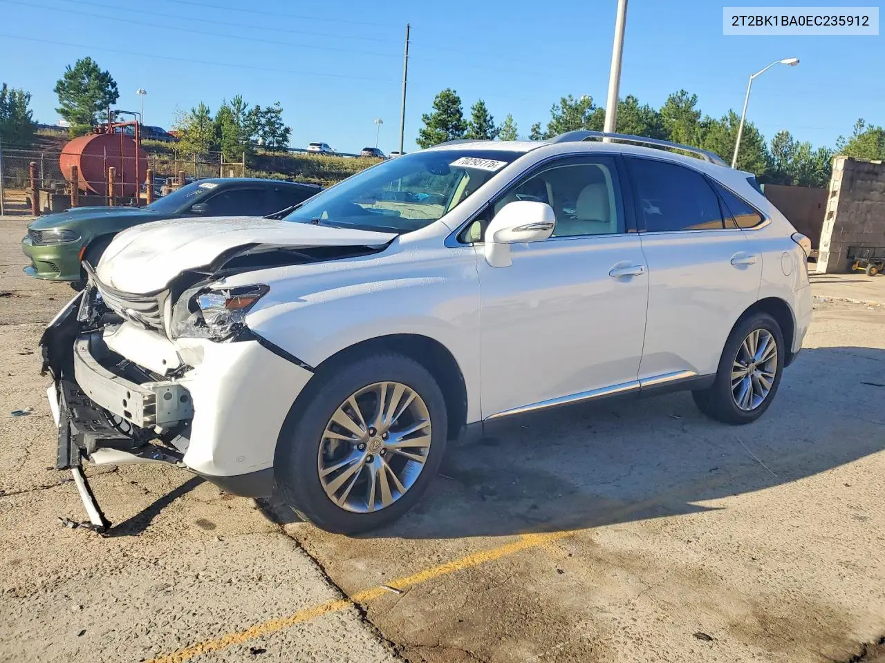 LEXUS RX 2014, VIN 2T2BK1BA0EC235912