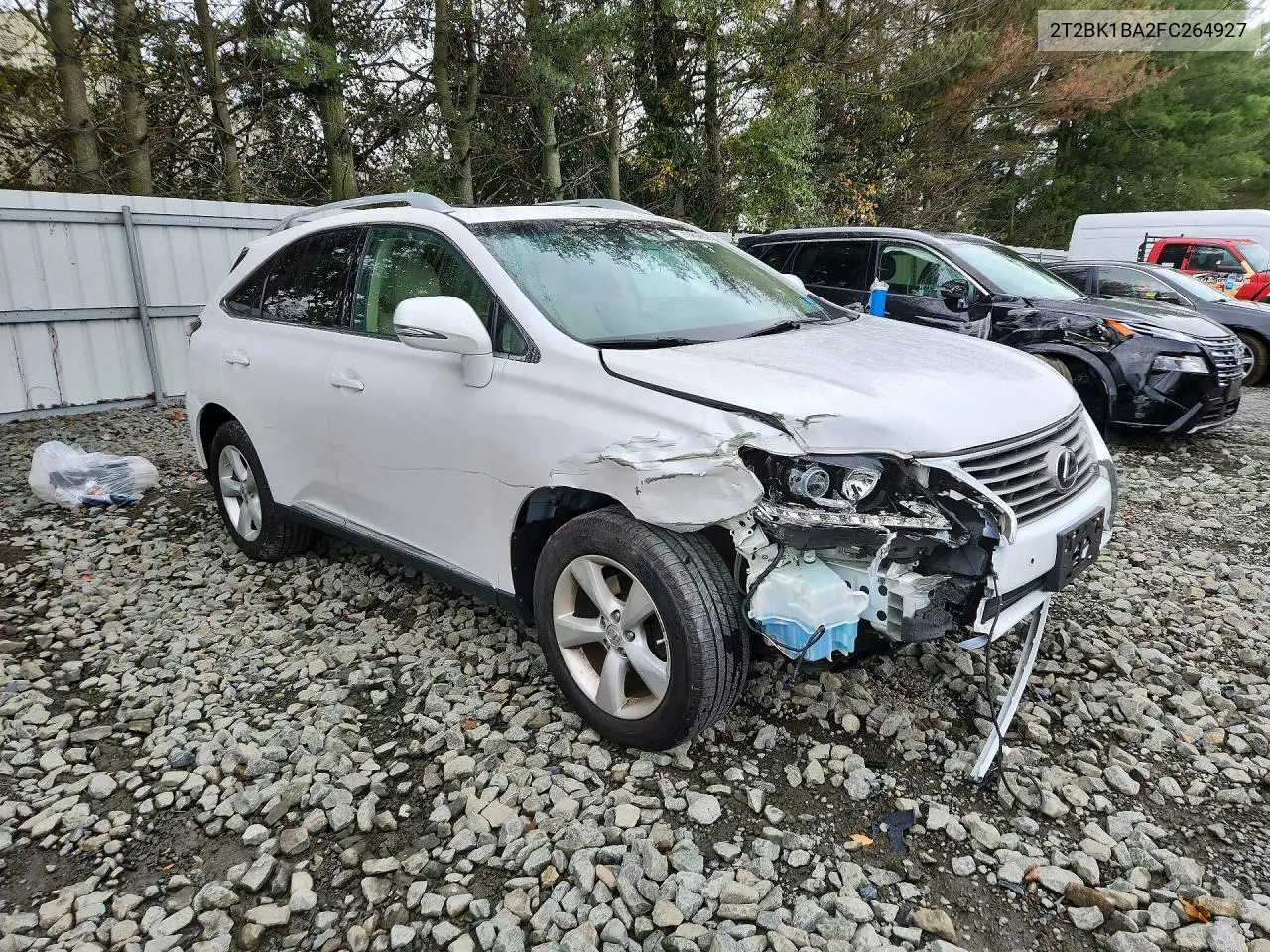 2014 LEXUS RX VIN 2T2BK1BA2FC264927 — фото 4