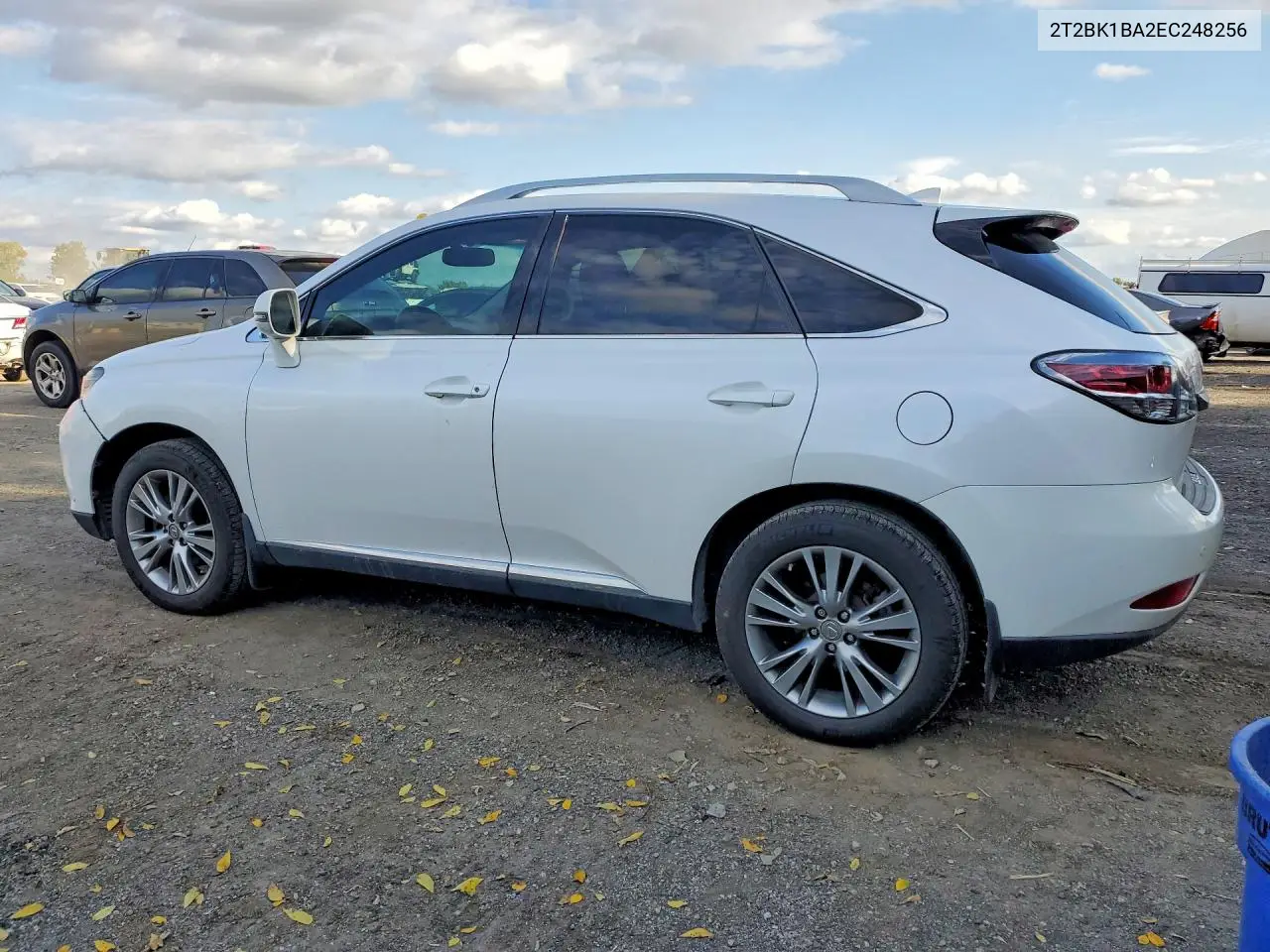 2014 LEXUS RX VIN 2T2BK1BA2EC248256 — фото 2