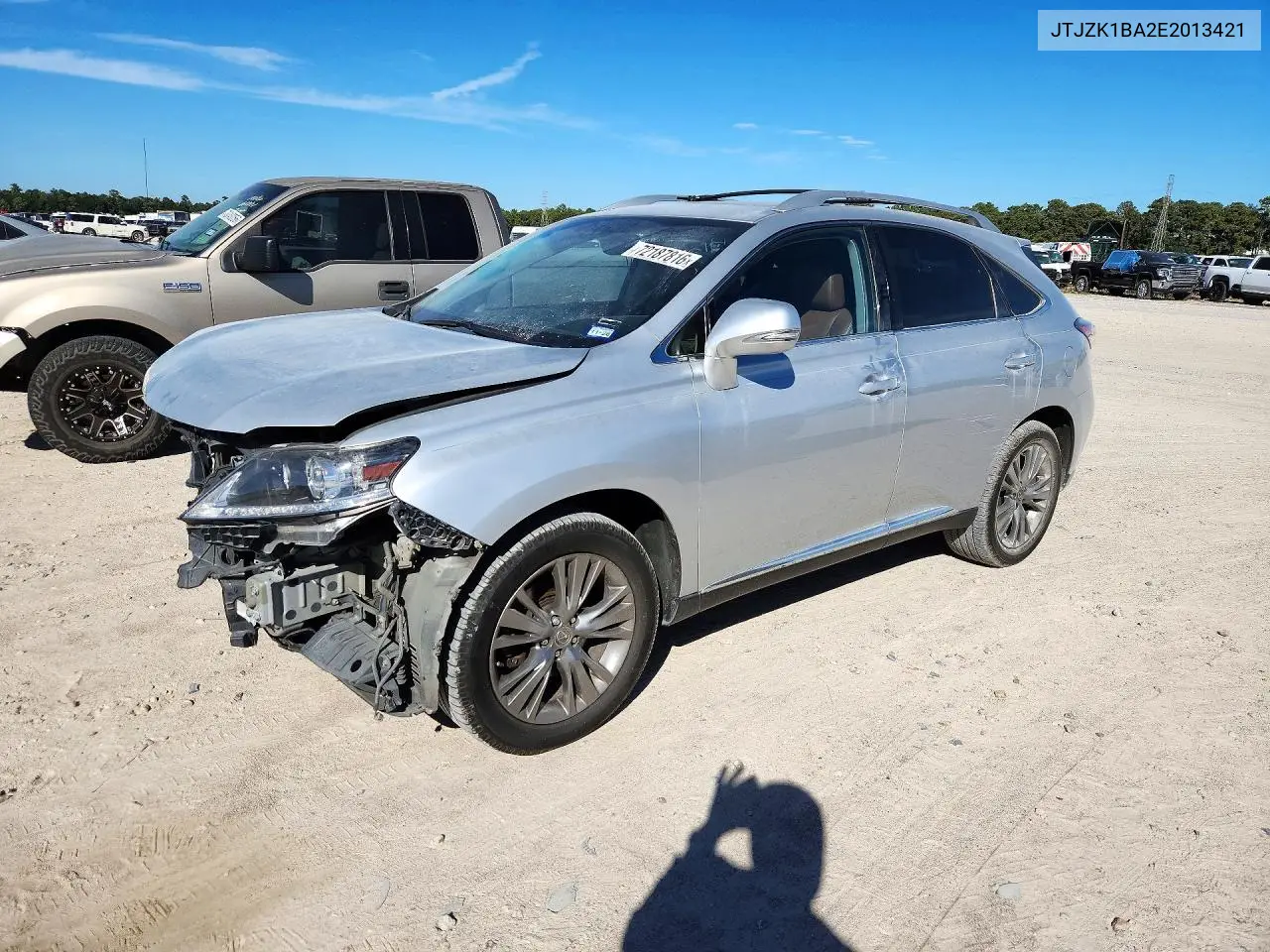 LEXUS RX 2014, VIN JTJZK1BA2E2013421