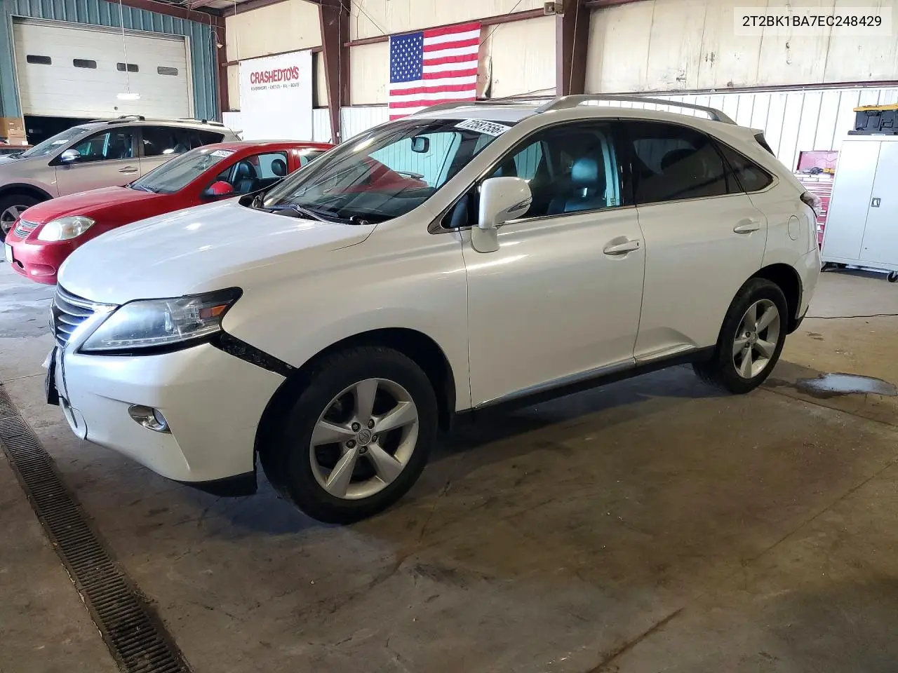 2014 LEXUS RX VIN 2T2BK1BA7EC248429 — фото 4