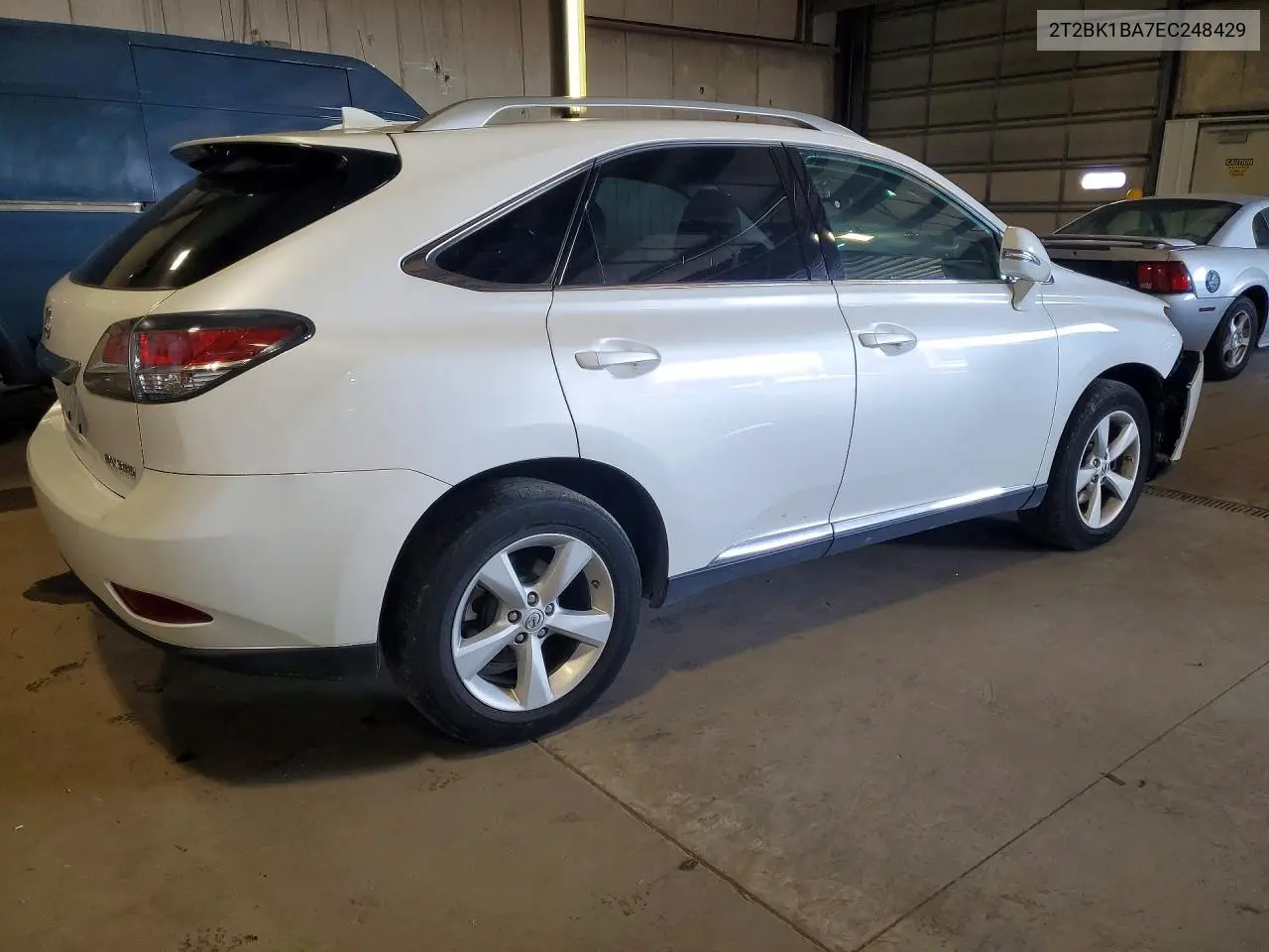 2014 LEXUS RX VIN 2T2BK1BA7EC248429 — фото 2