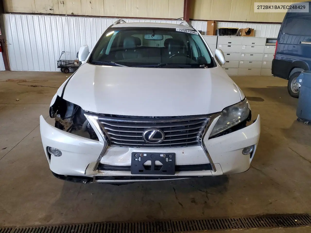 2014 LEXUS RX VIN 2T2BK1BA7EC248429 — фото 5