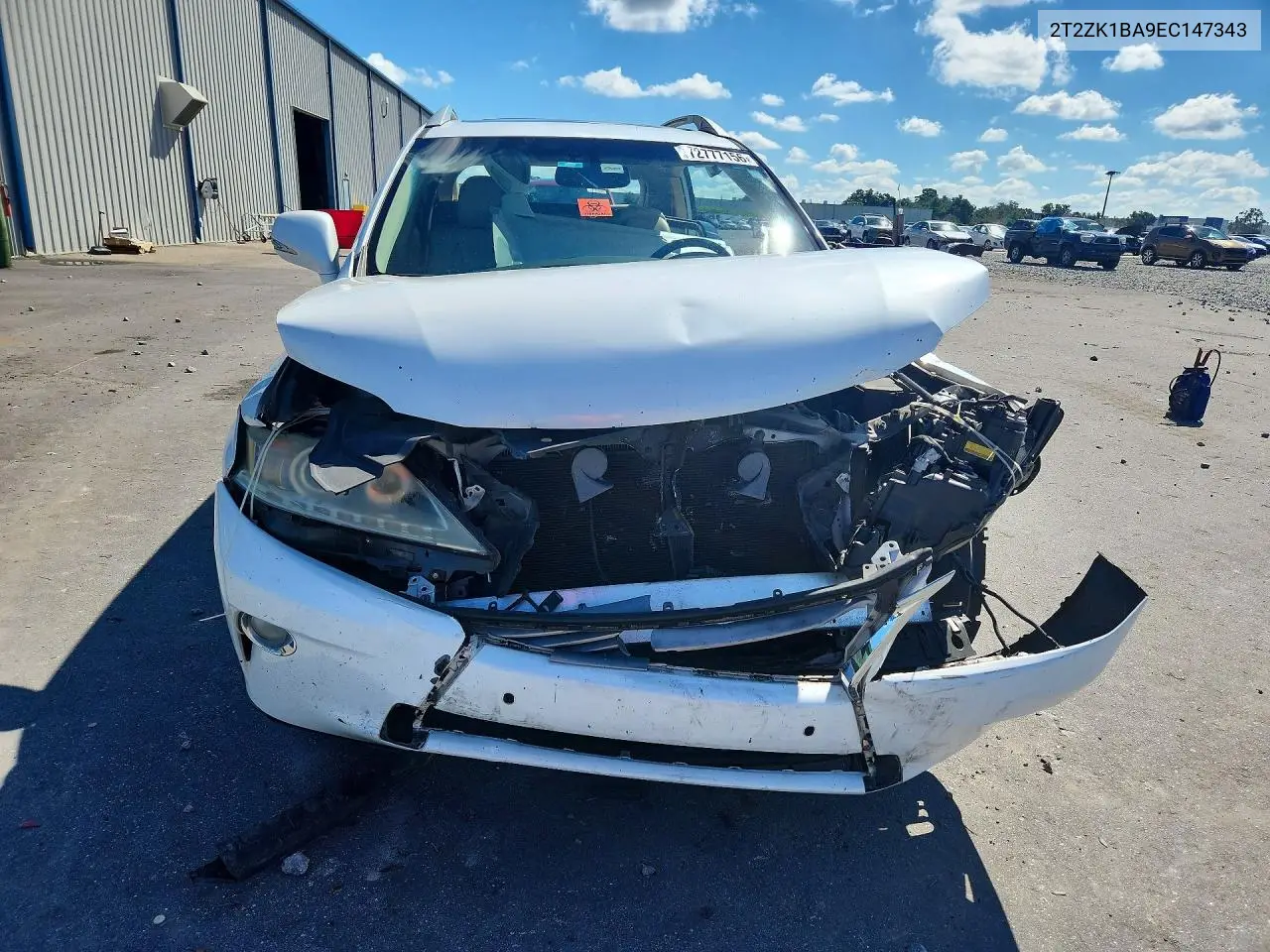 2014 LEXUS RX VIN 2T2ZK1BA9EC147343 — фото 5