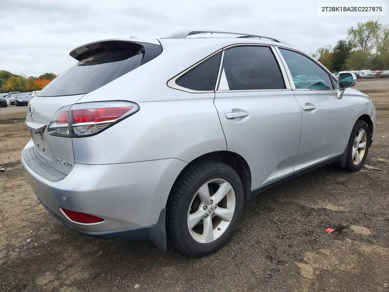2014 LEXUS RX VIN 2T2BK1BA2EC227875 — фото 3