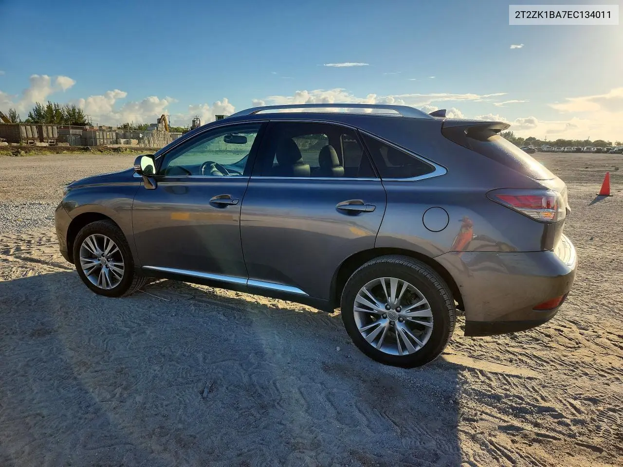 2014 LEXUS RX VIN 2T2ZK1BA7EC134011 — фото 2