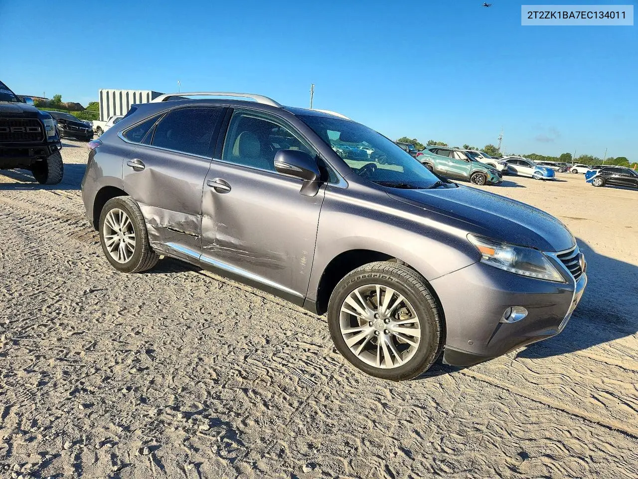 2014 LEXUS RX VIN 2T2ZK1BA7EC134011 — фото 4
