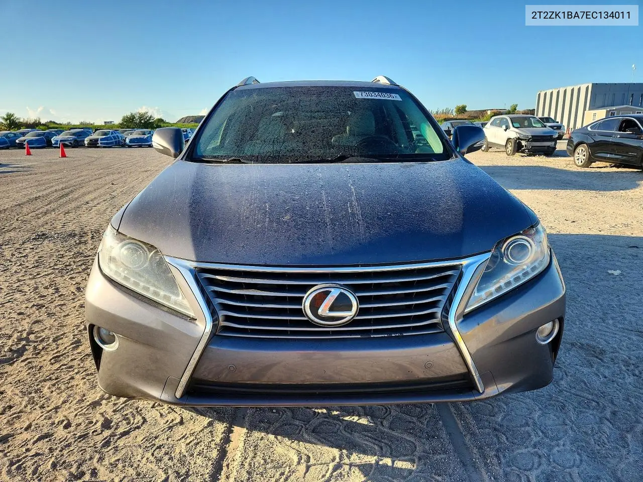 2014 LEXUS RX VIN 2T2ZK1BA7EC134011 — фото 5