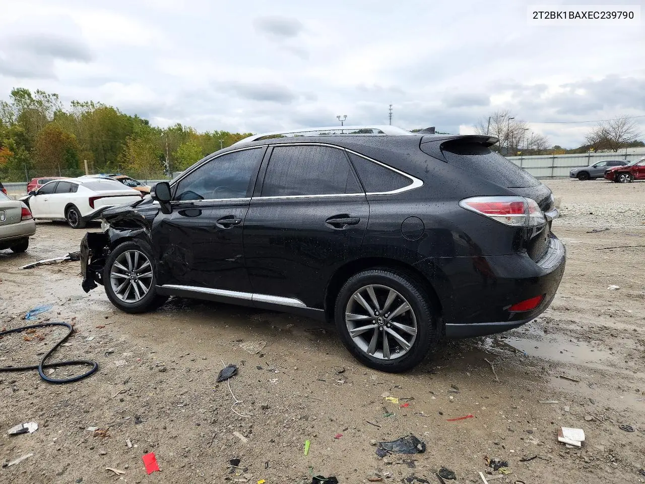 2014 LEXUS RX VIN 2T2BK1BAXEC239790 — фото 2