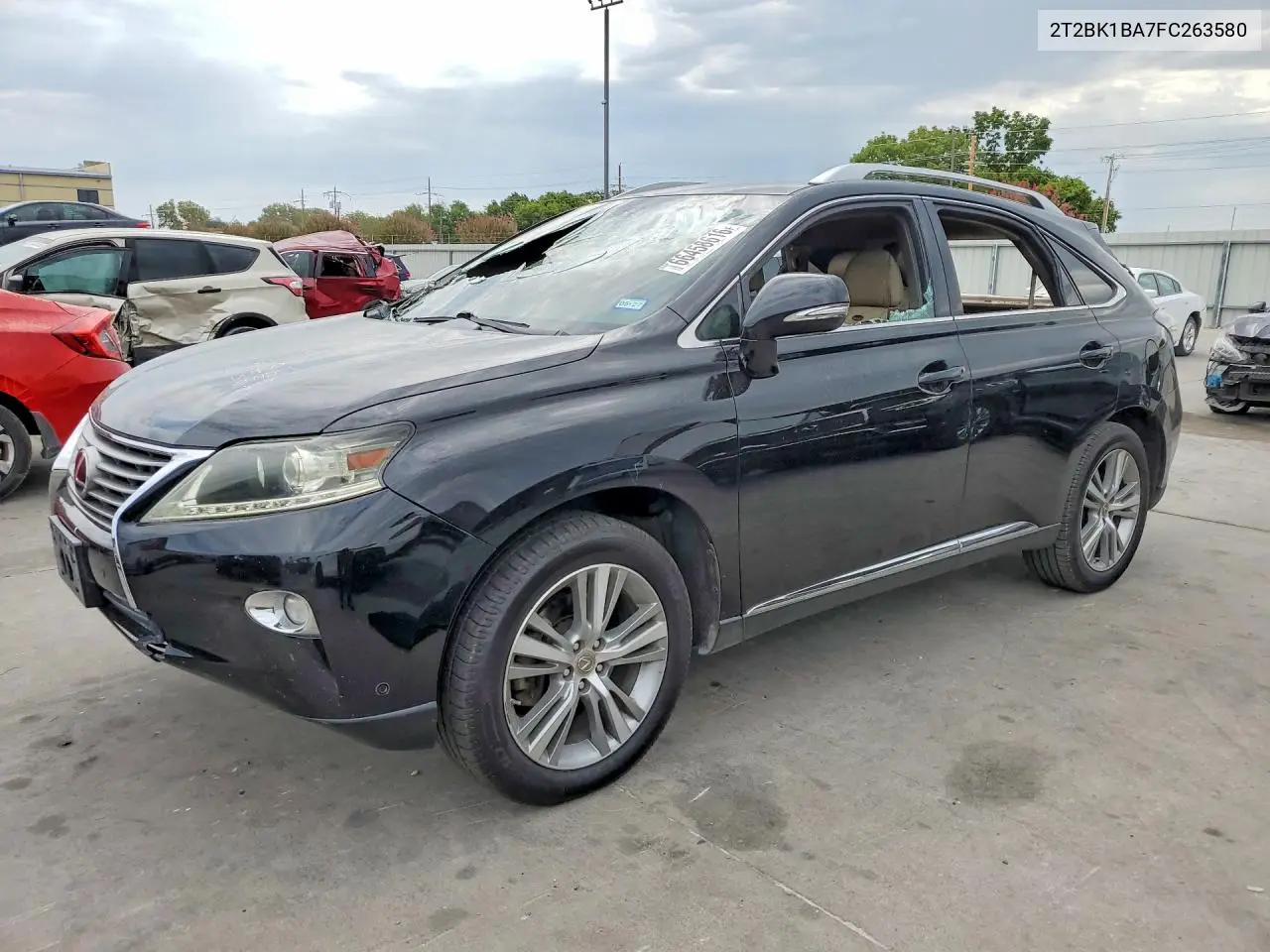 LEXUS RX 2015, VIN 2T2BK1BA7FC263580