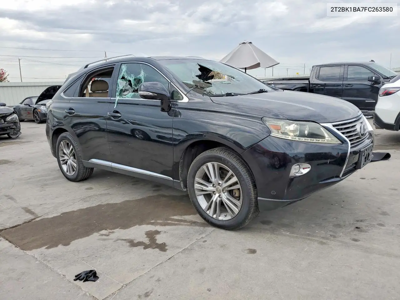 2015 LEXUS RX VIN 2T2BK1BA7FC263580 — фото 4